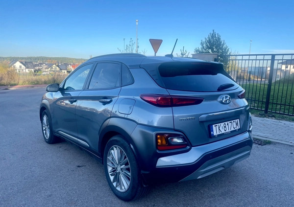 Hyundai Kona cena 70900 przebieg: 57000, rok produkcji 2020 z Kielce małe 137